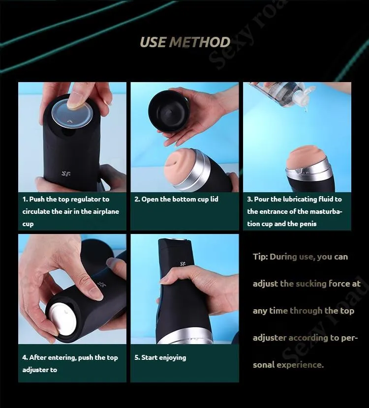 Satisfyer Male Masturbator Strong Suction Artificial Vagina Soft