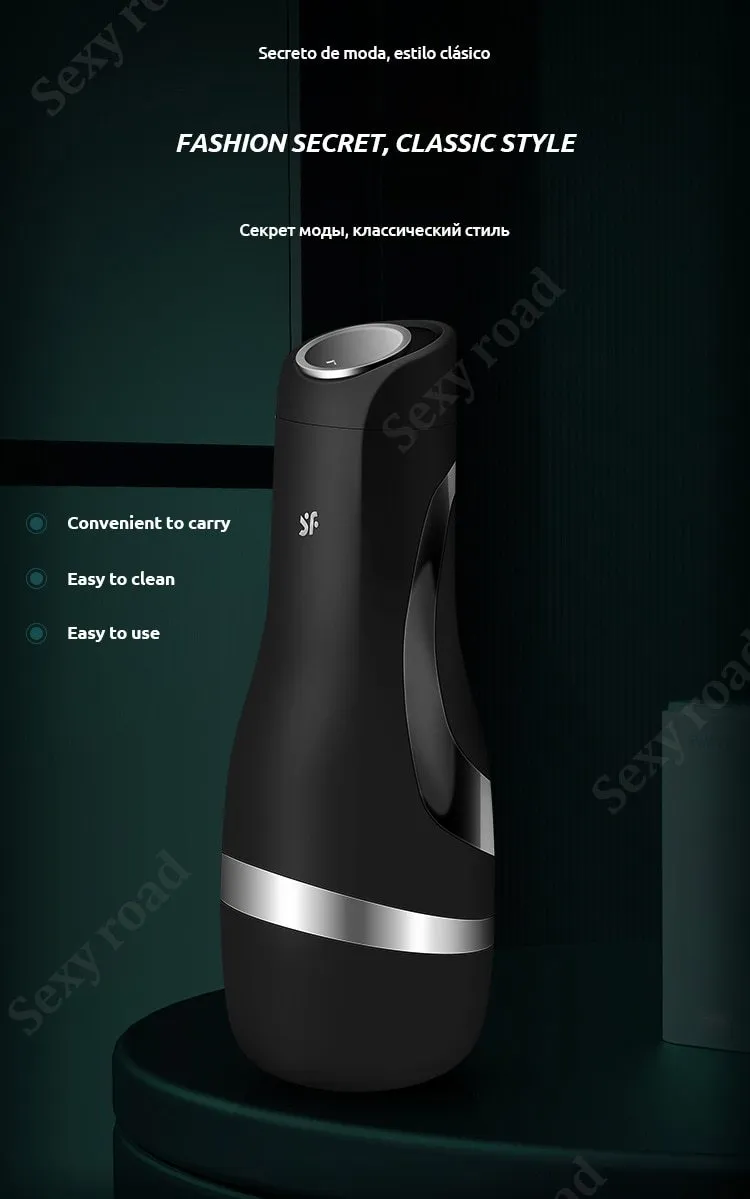 Satisfyer Male Masturbator Strong Suction Artificial Vagina Soft