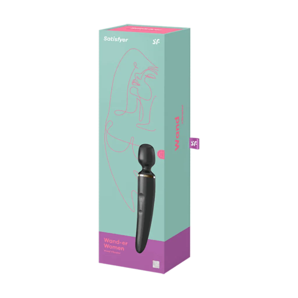 Satisfyer Wand-er Woman Black/Gold