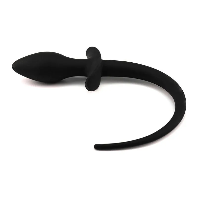 SexBay Playful Silicone Doggie Tail Butt Plug