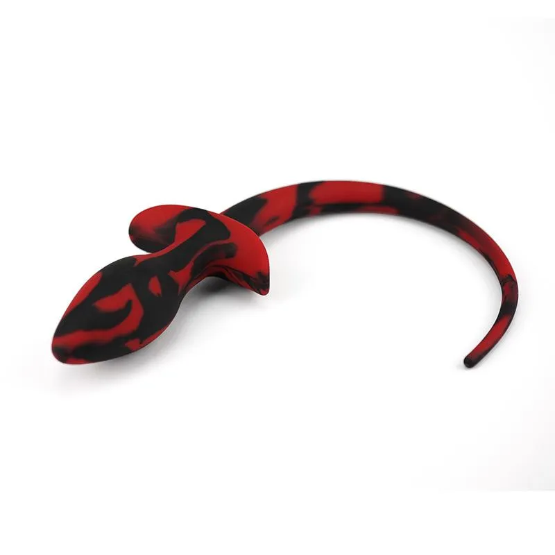 SexBay Playful Silicone Doggie Tail Butt Plug
