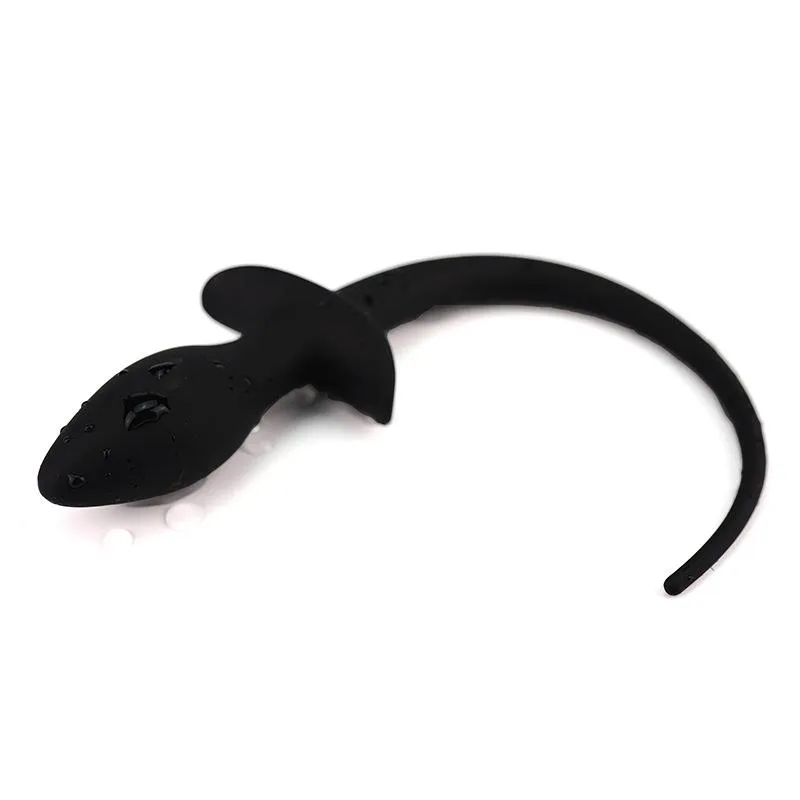SexBay Playful Silicone Doggie Tail Butt Plug