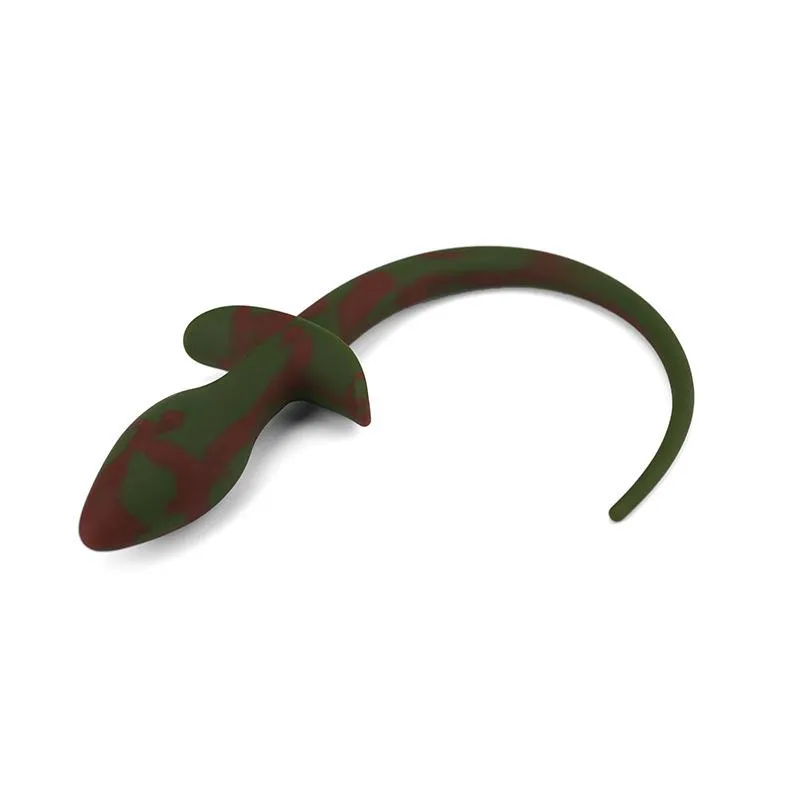 SexBay Playful Silicone Doggie Tail Butt Plug
