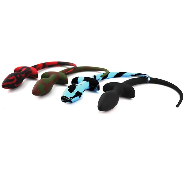 SexBay Playful Silicone Doggie Tail Butt Plug
