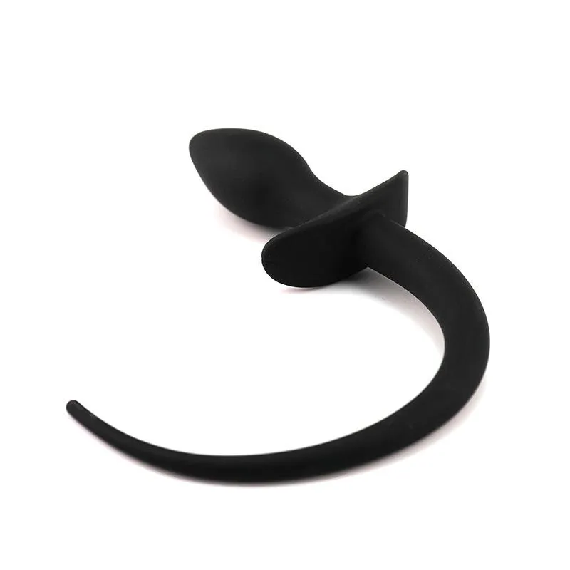 SexBay Playful Silicone Doggie Tail Butt Plug