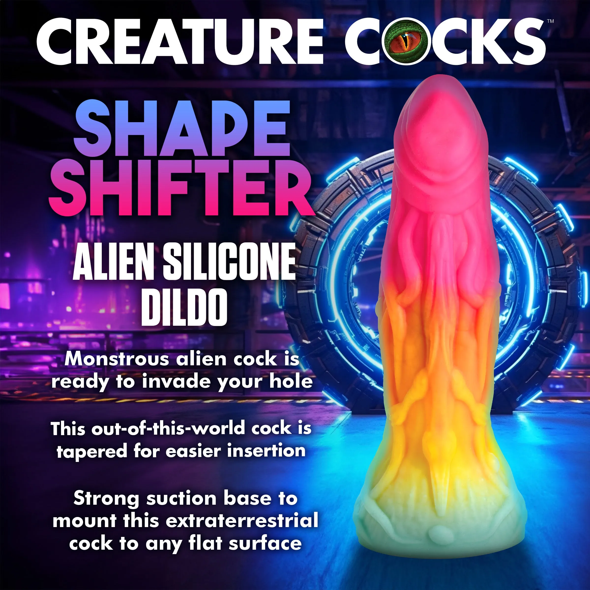 Shape Shifter Alien Dildo