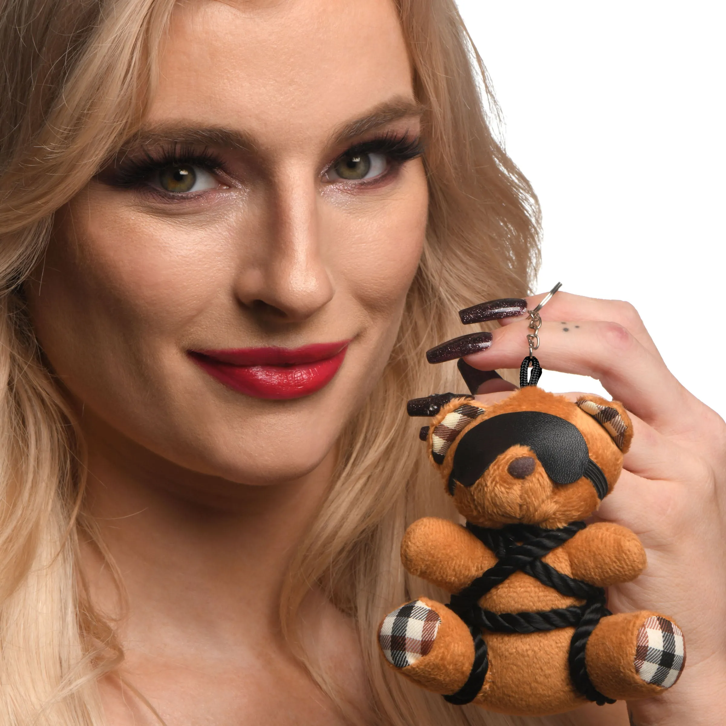 Shi-Bear-I Bondage Bear Keychain