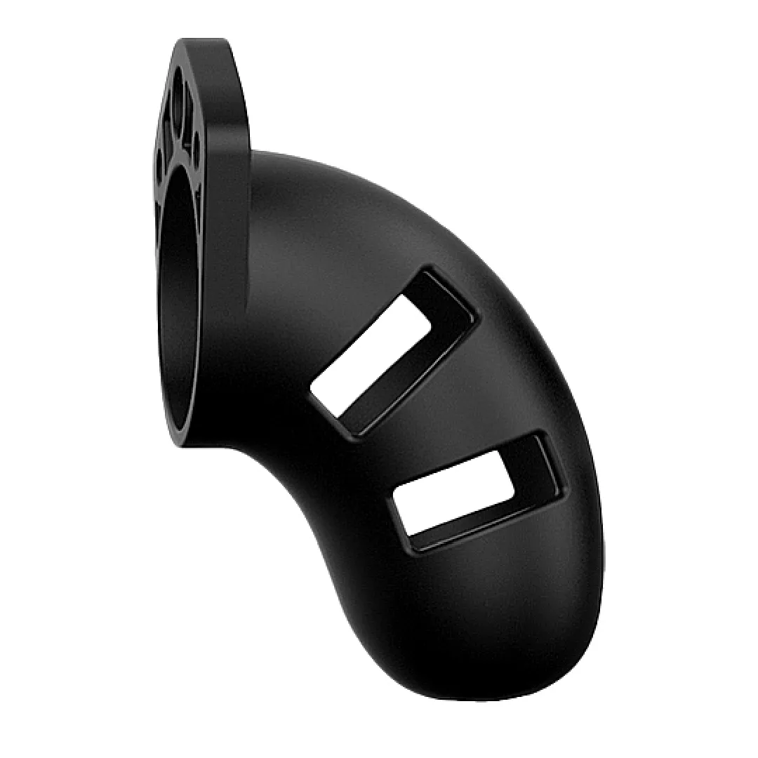 Shots Man Cage 3.5 inch Silicone Cock Cage
