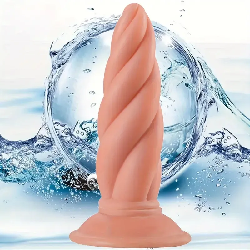 Silicone Anal Plug Flexible Latex Prostate Massage G-Spot Stimulator