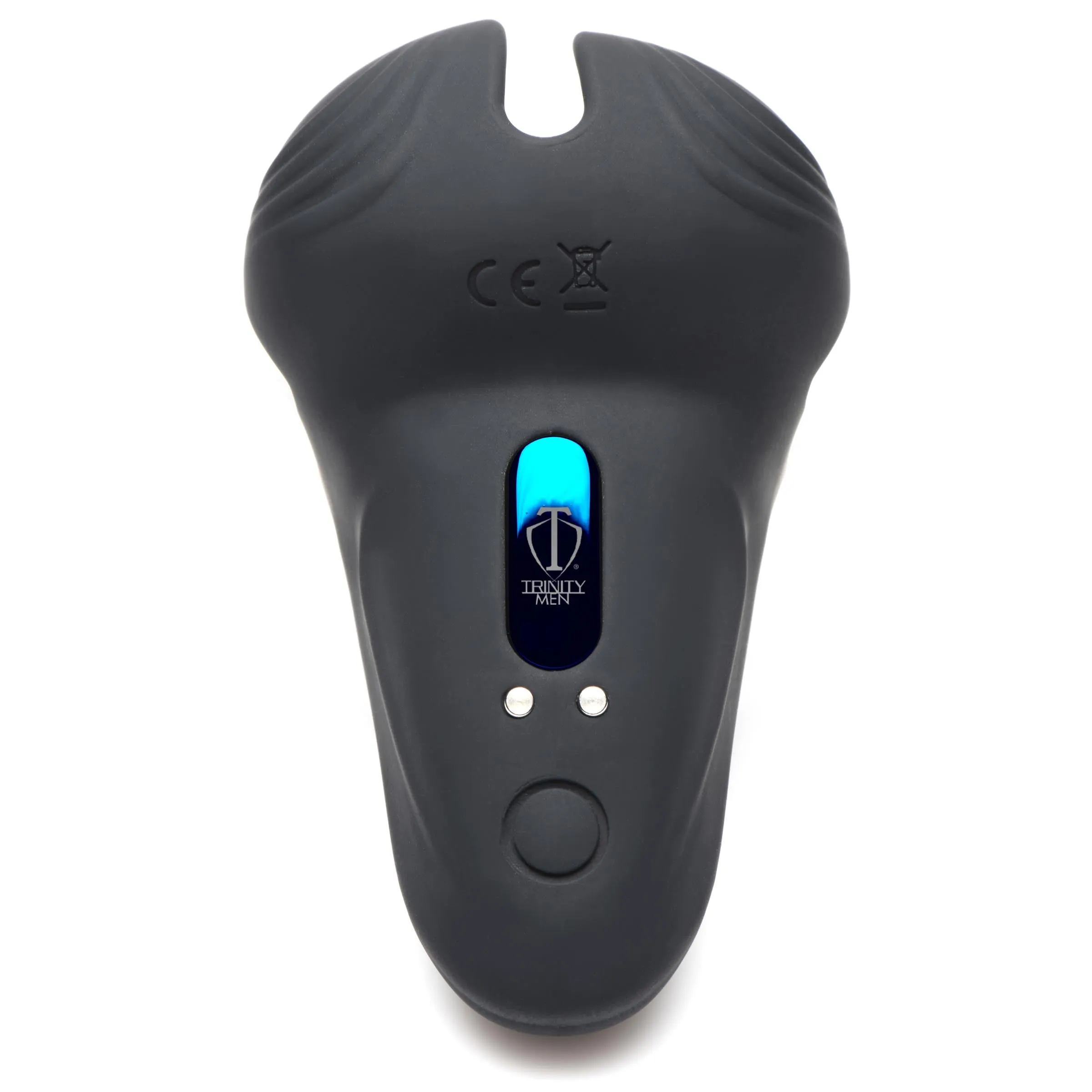 Silicone Cock Ring with Taint Stimulator