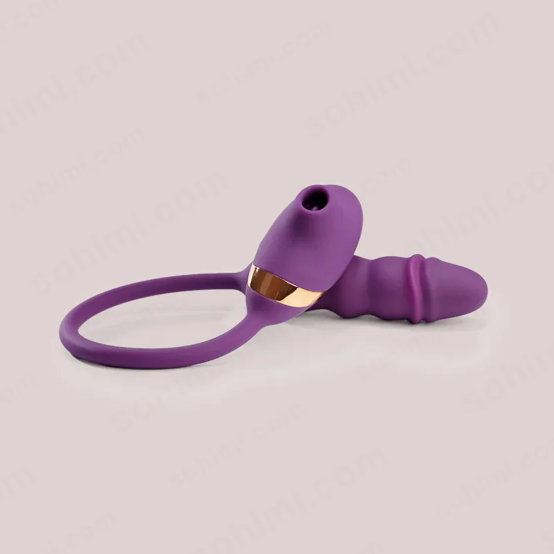 Sohimi ALPHA Sucking & Thrusting G-Spot Vibrator Dildo Plug