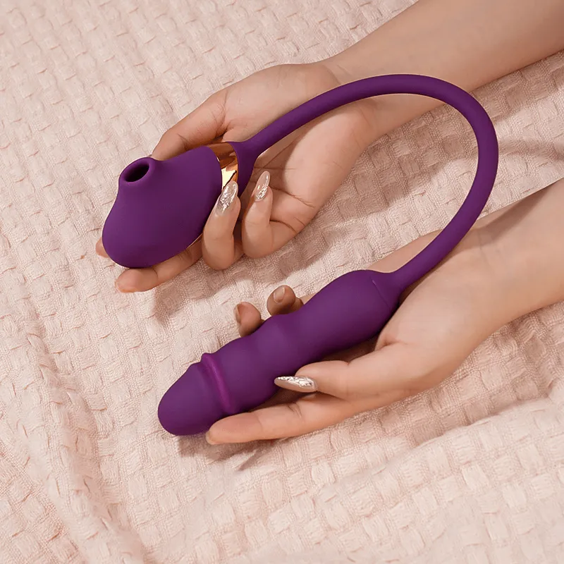 Sohimi ALPHA Sucking & Thrusting G-Spot Vibrator Dildo Plug