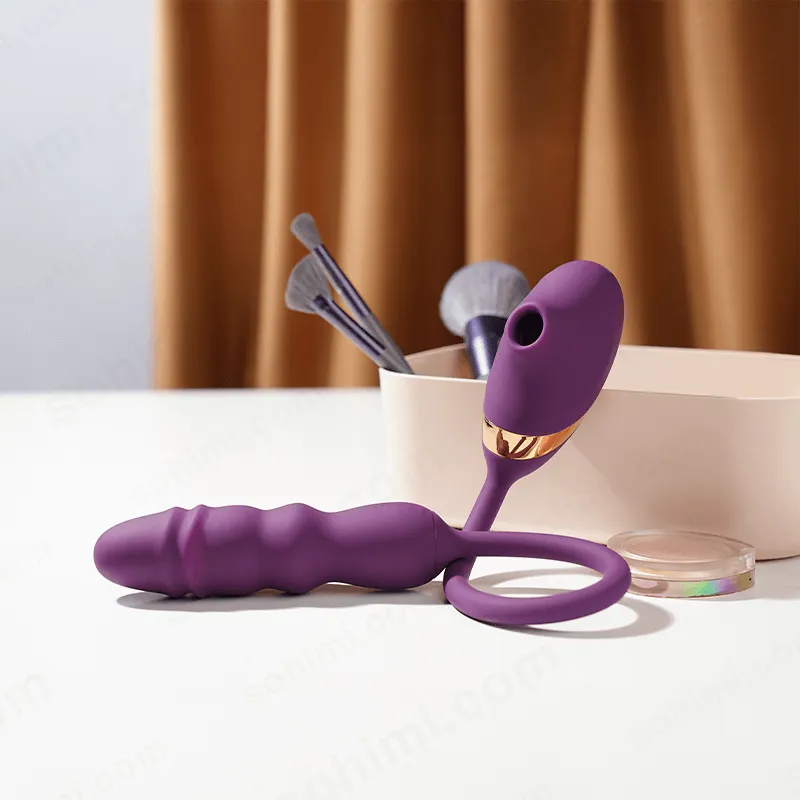 Sohimi ALPHA Sucking & Thrusting G-Spot Vibrator Dildo Plug