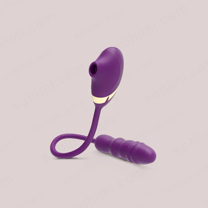 Sohimi ALPHA Sucking & Thrusting G-Spot Vibrator Dildo Plug