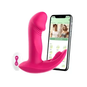 SOHIMI RHEA|APP Control 3 in 1 Strong Stimulation Vibrator with Glans Wiggles
