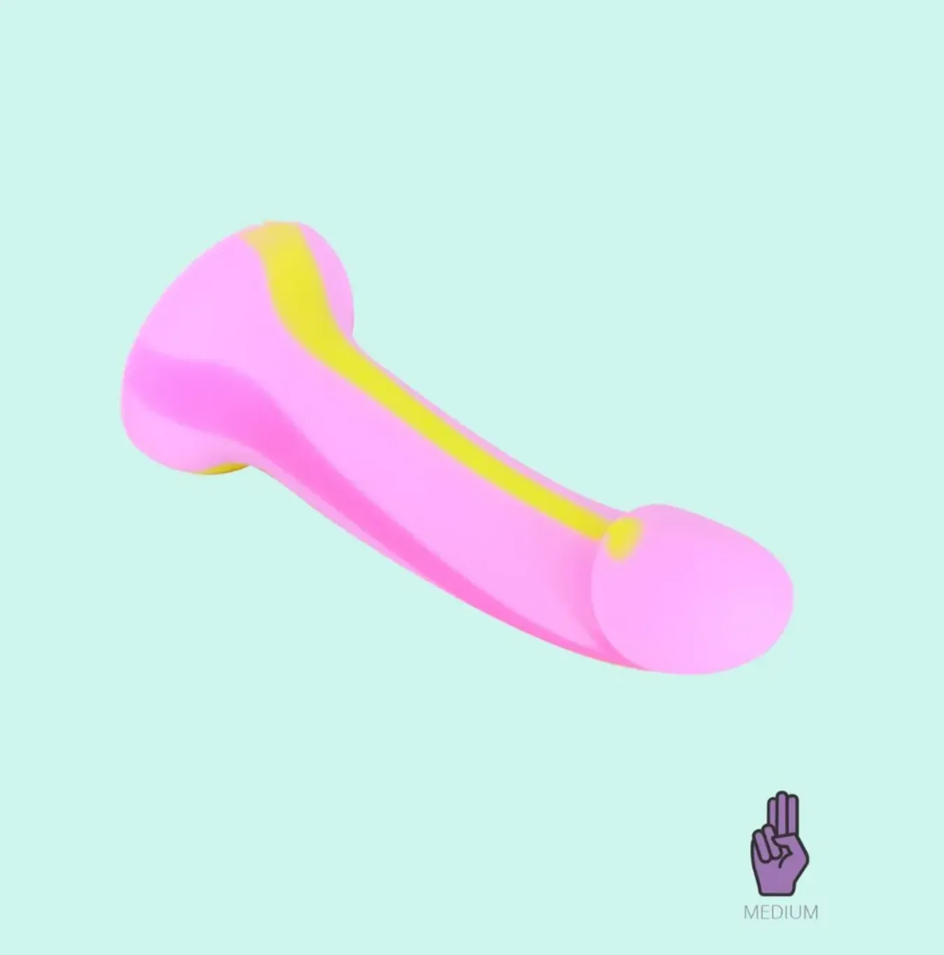 Starlette Glow-in-the-Dark Silicone Dildo