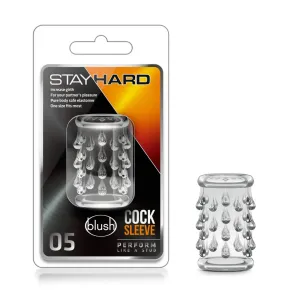 Stay Hard Cock Ring Sleeve #5 by Blush Novelties
