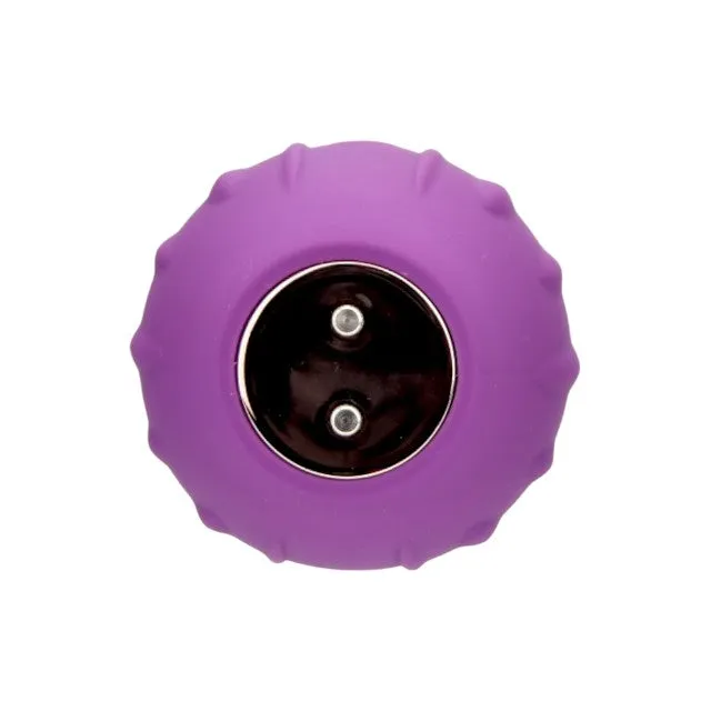 Stimulator clitoris LOVING JOY Rose. cu funcție de simulare sex oral. 10 funcții de vibrație. în formă de trandafir. mov