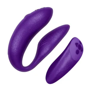Stimulator WEVIBE - CHORUS. control prin telecomanda si aplicatie. pentru stimularea punctului G. clitorisului si penisului in timpul penetrarii. 12 cm. culoare mov