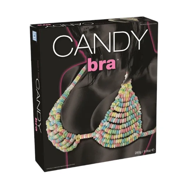 Sutien comestibil SPENCER & FLEETWOOD Candy Bra. lenjerie sexy pentru femei cu gust dulce Tutti Frutti. marime universala