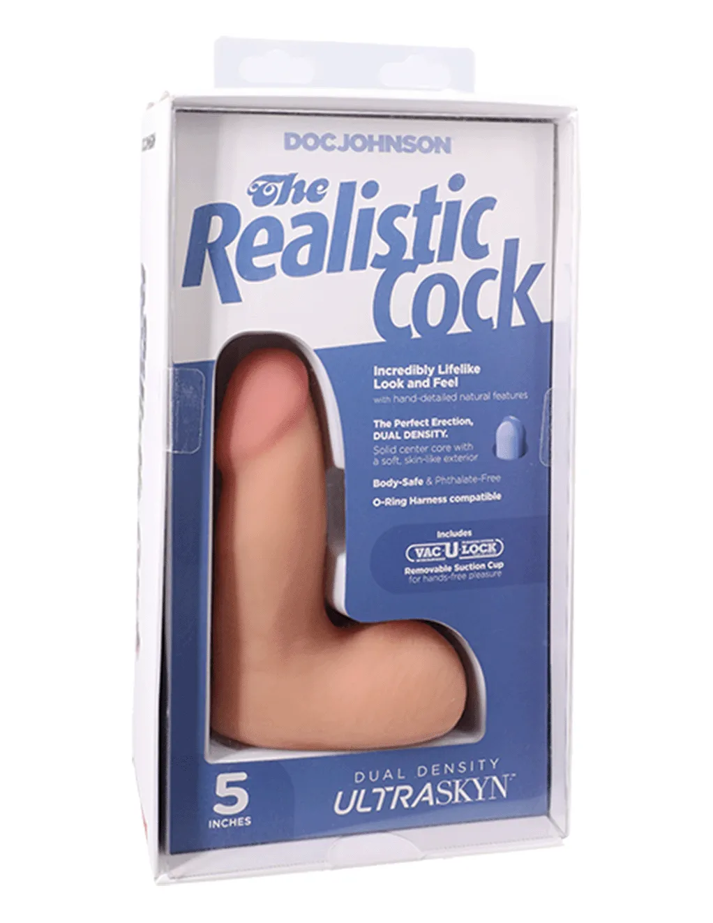 The Realistic Cock 5 inch with Balls