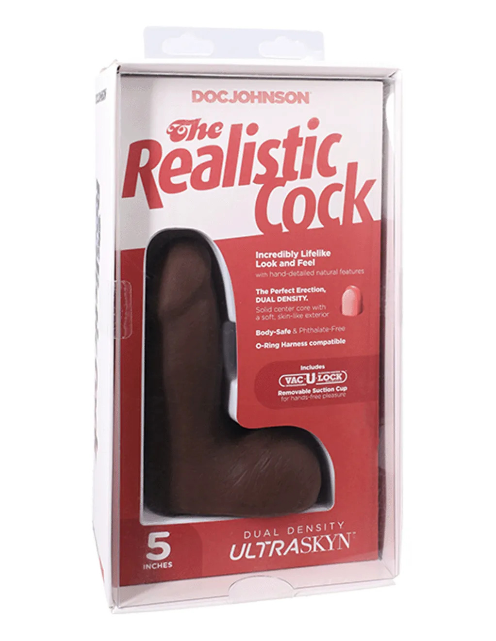 The Realistic Cock 5 inch with Balls