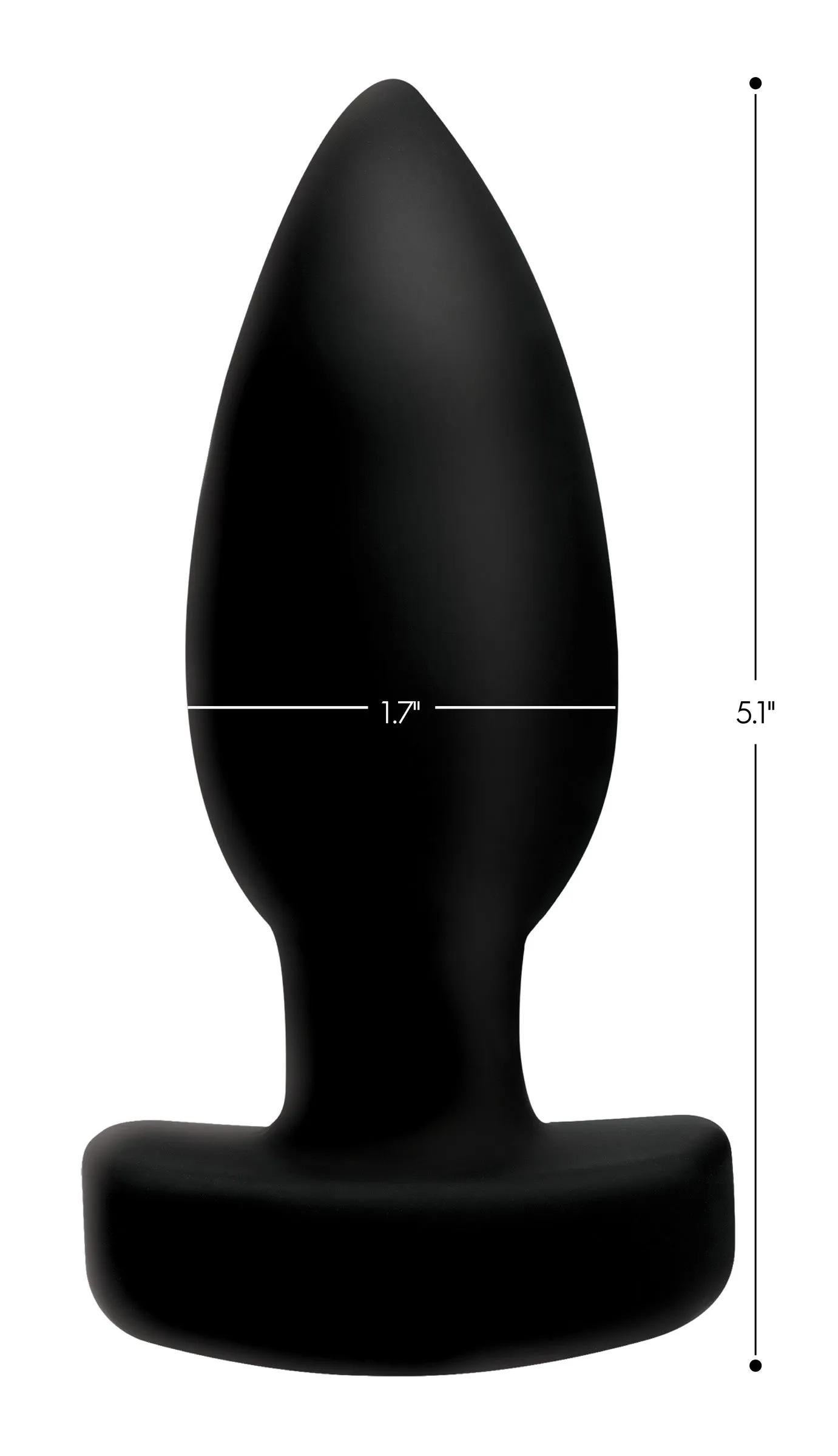 The Taper Smooth Remote Control Vibrating Butt Plug