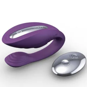 Tracy's Dog - Nina Remote Control Purple Couple's Vibrator