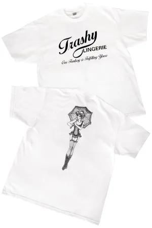 Trashy Unisex White/Black T-Shirt