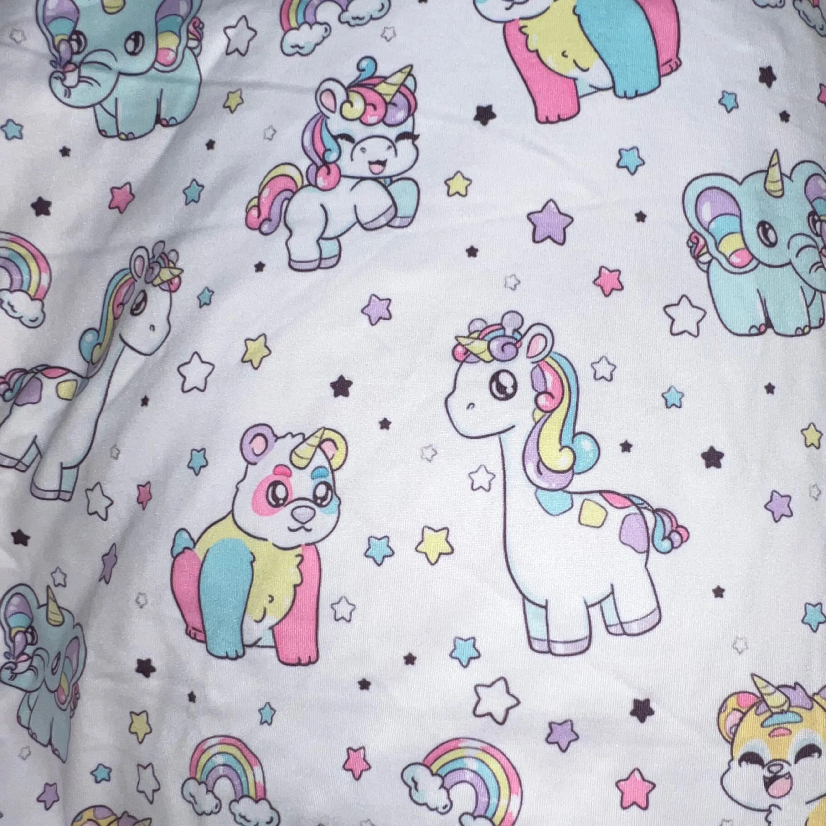 Unicorn Animals Snuggle Blanket Large