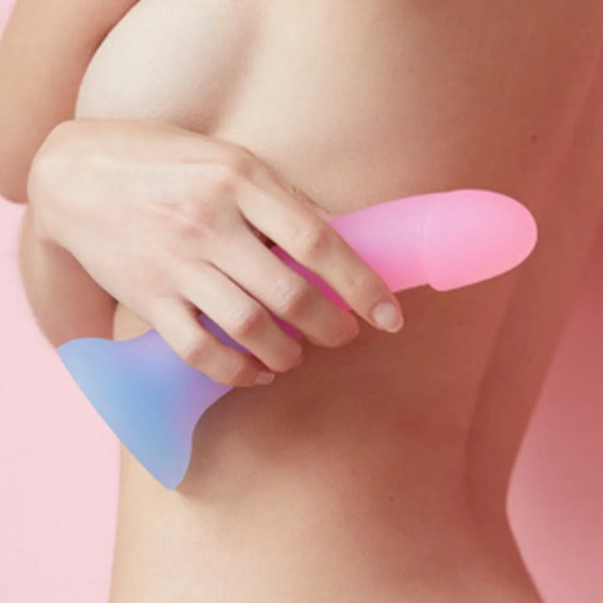 Utopia Glow in the Dark Silicone Dildo (Damaged Box)