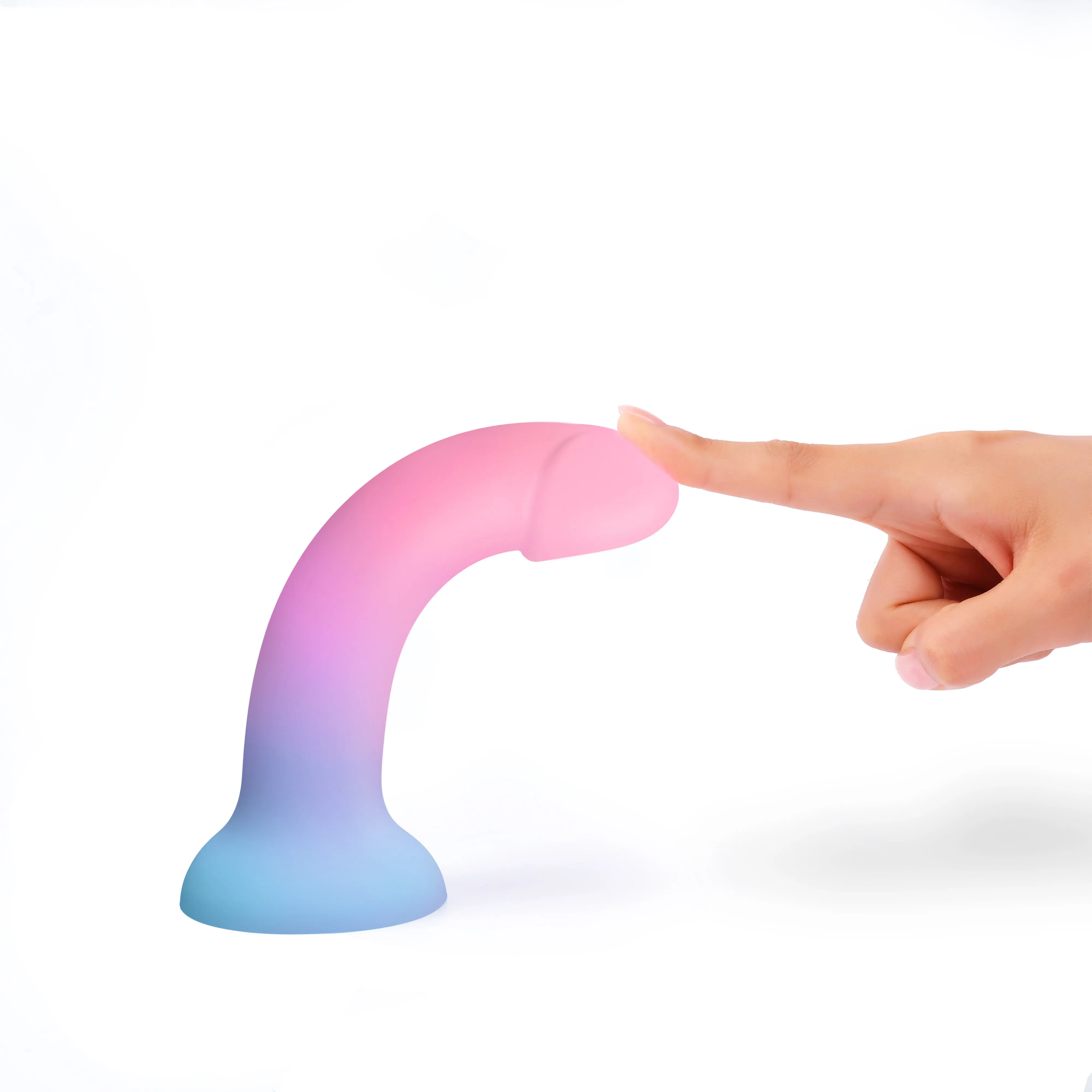 Utopia Glow in the Dark Silicone Dildo (Damaged Box)