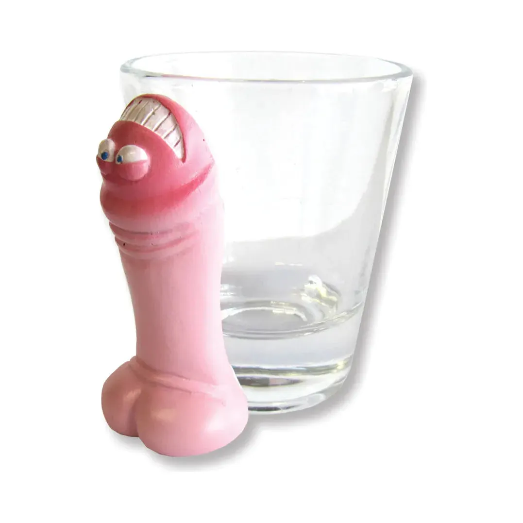 Vertical Pecker Shot Glass by Ozze Creations
