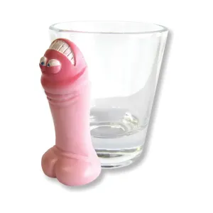 Vertical Pecker Shot Glass by Ozze Creations