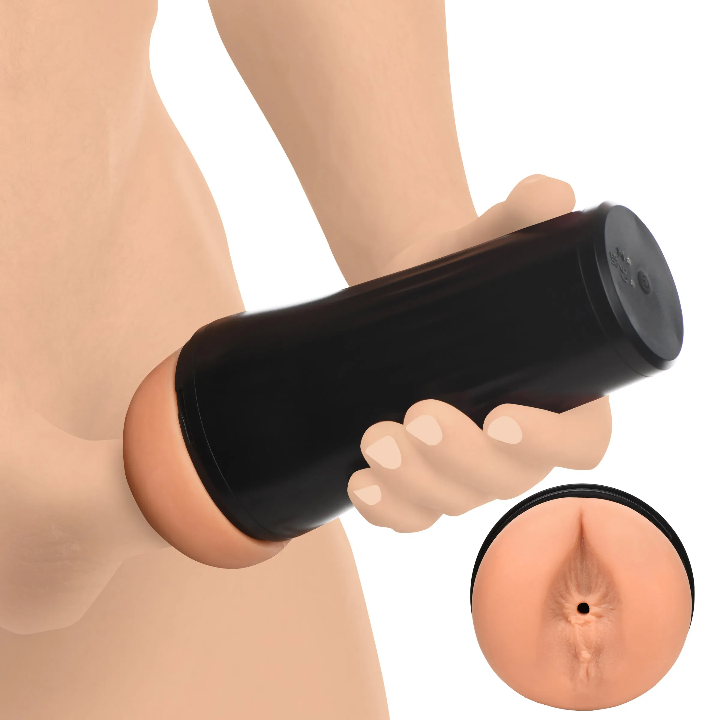 Vibrating Ass Masturbator