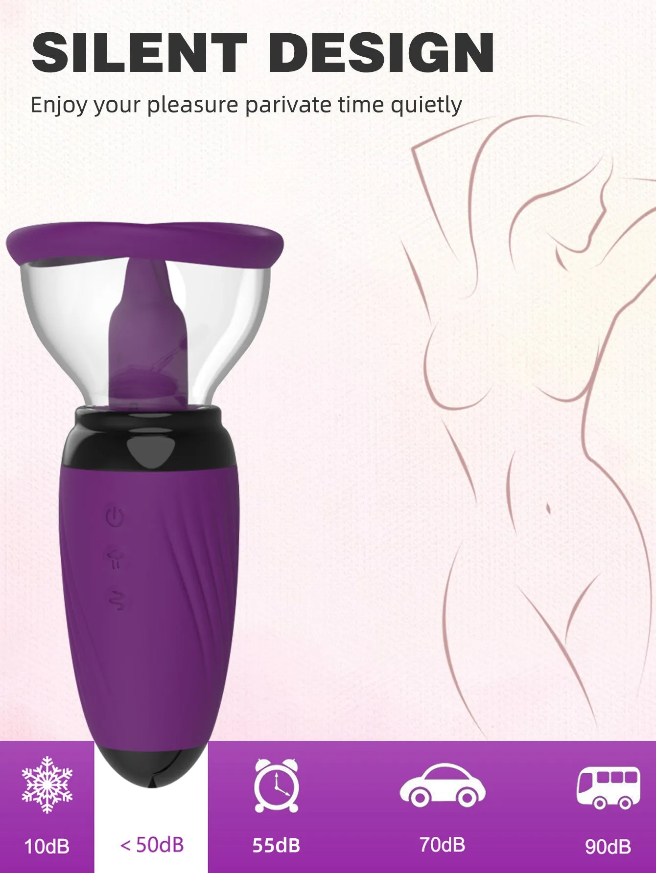 Women Sucking Vibrator - Breast Tongue Licking 10 Vibrating Female Sex Toys